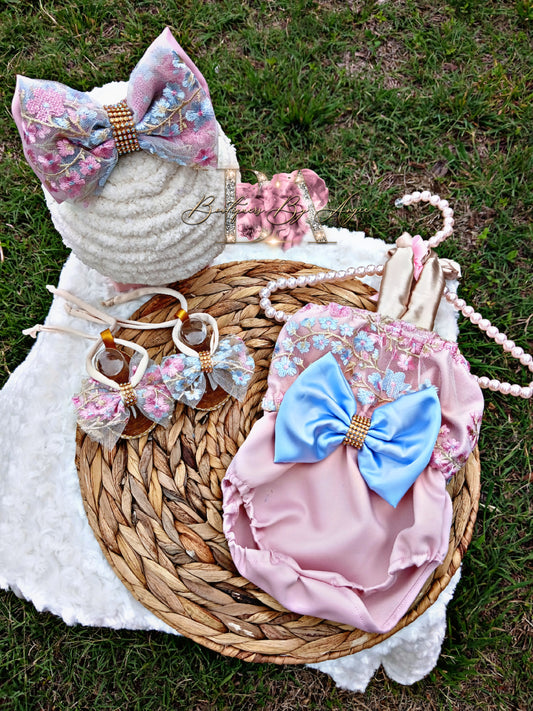 Bloomer pink set