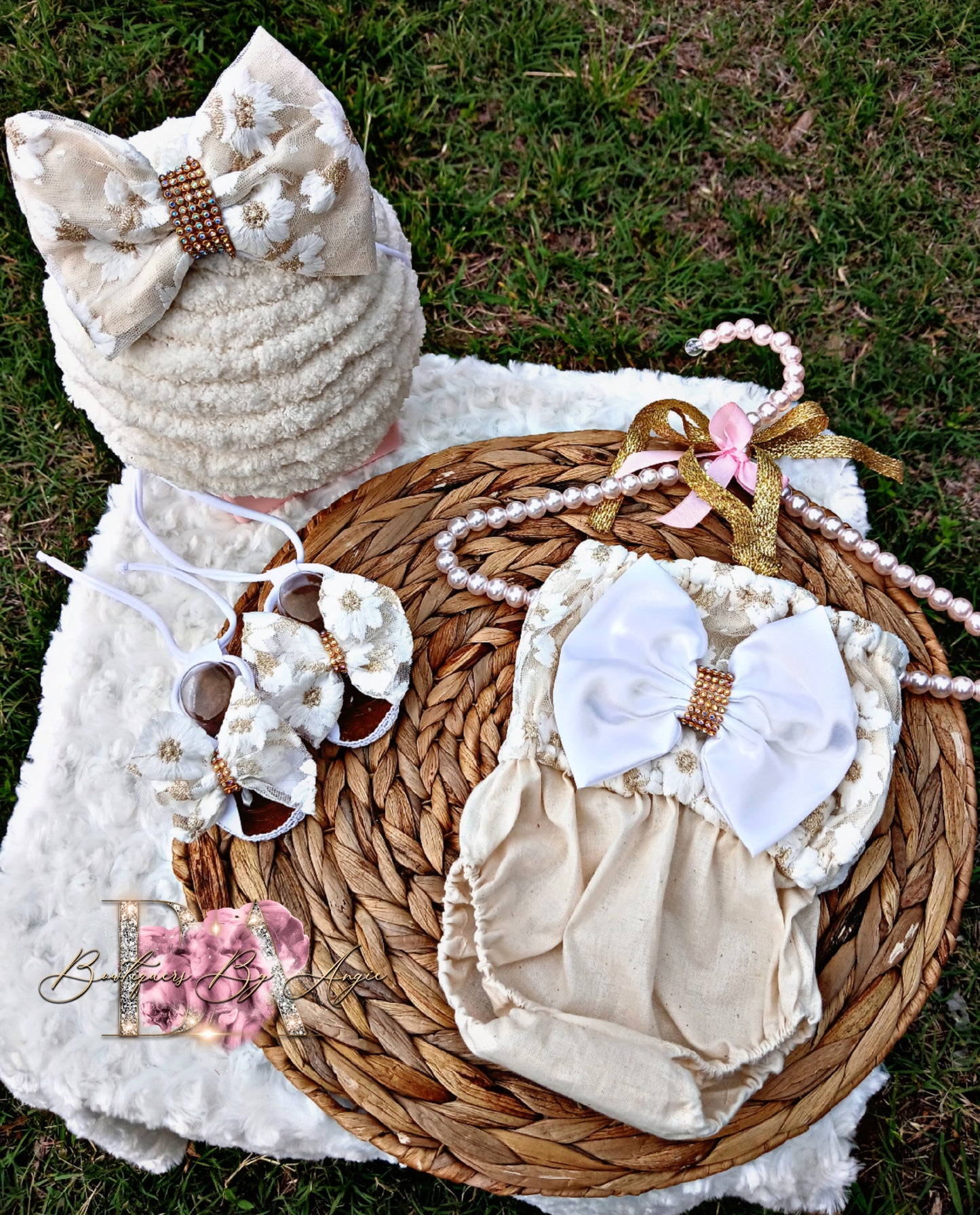 Bloomer set Beige