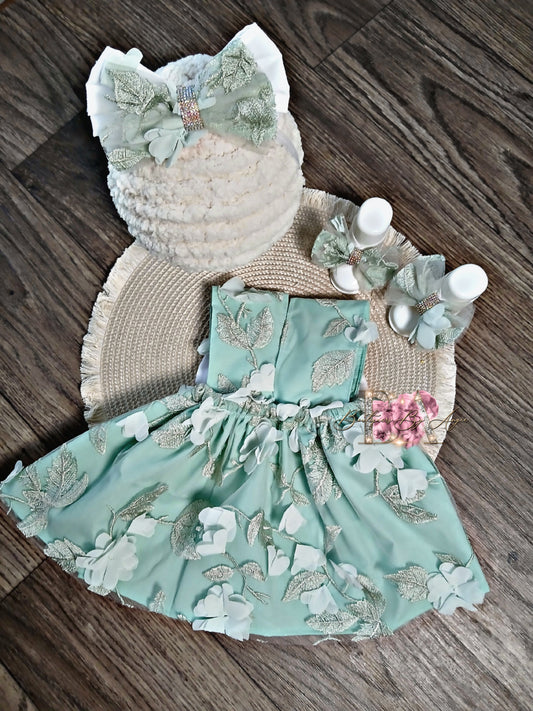 Mint Dress set