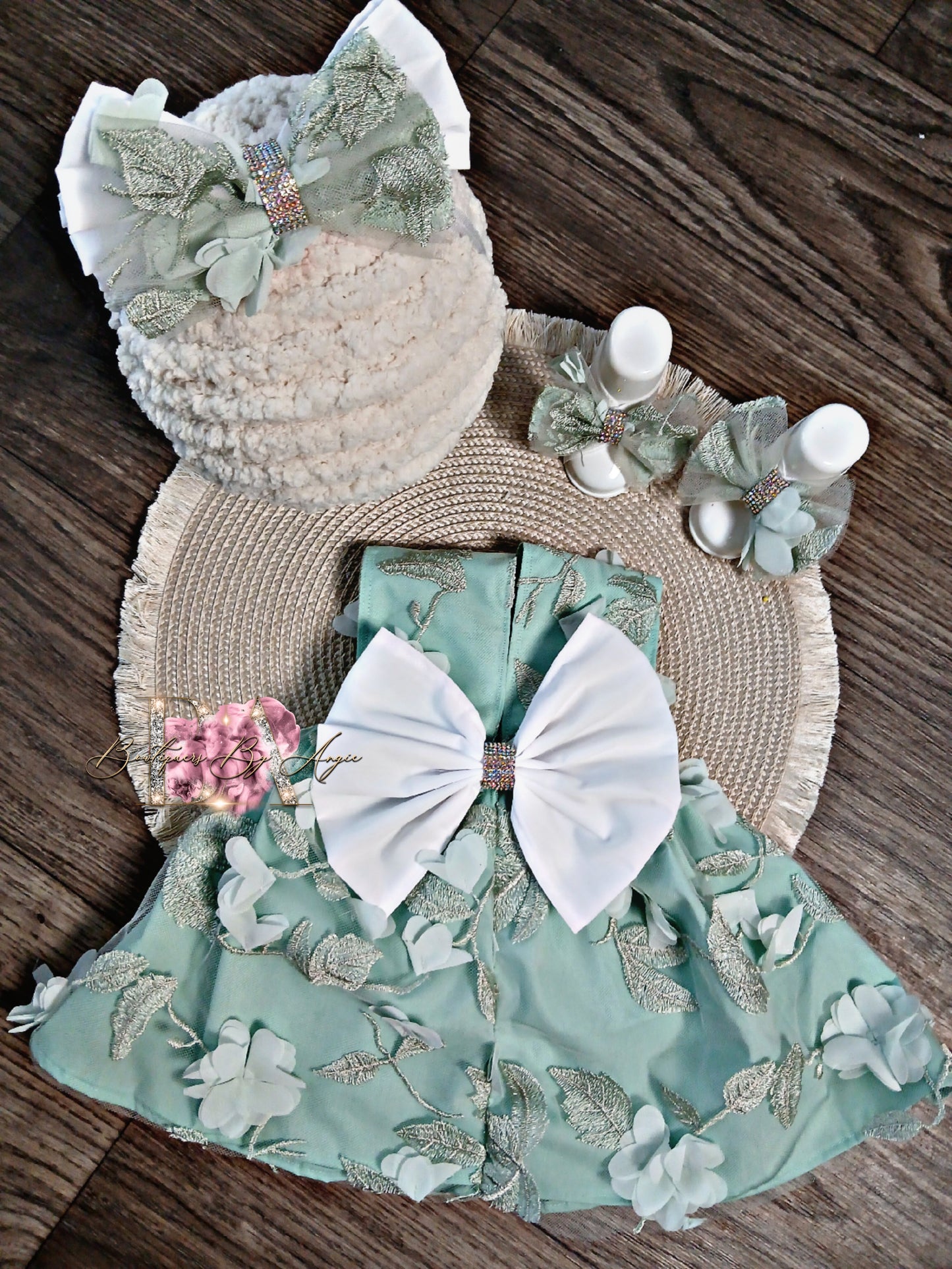 Mint Dress set